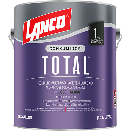 [5000-288] PINTURA TOTAL ACEITE VERDE CLARO GALON LANCO TL1442-4